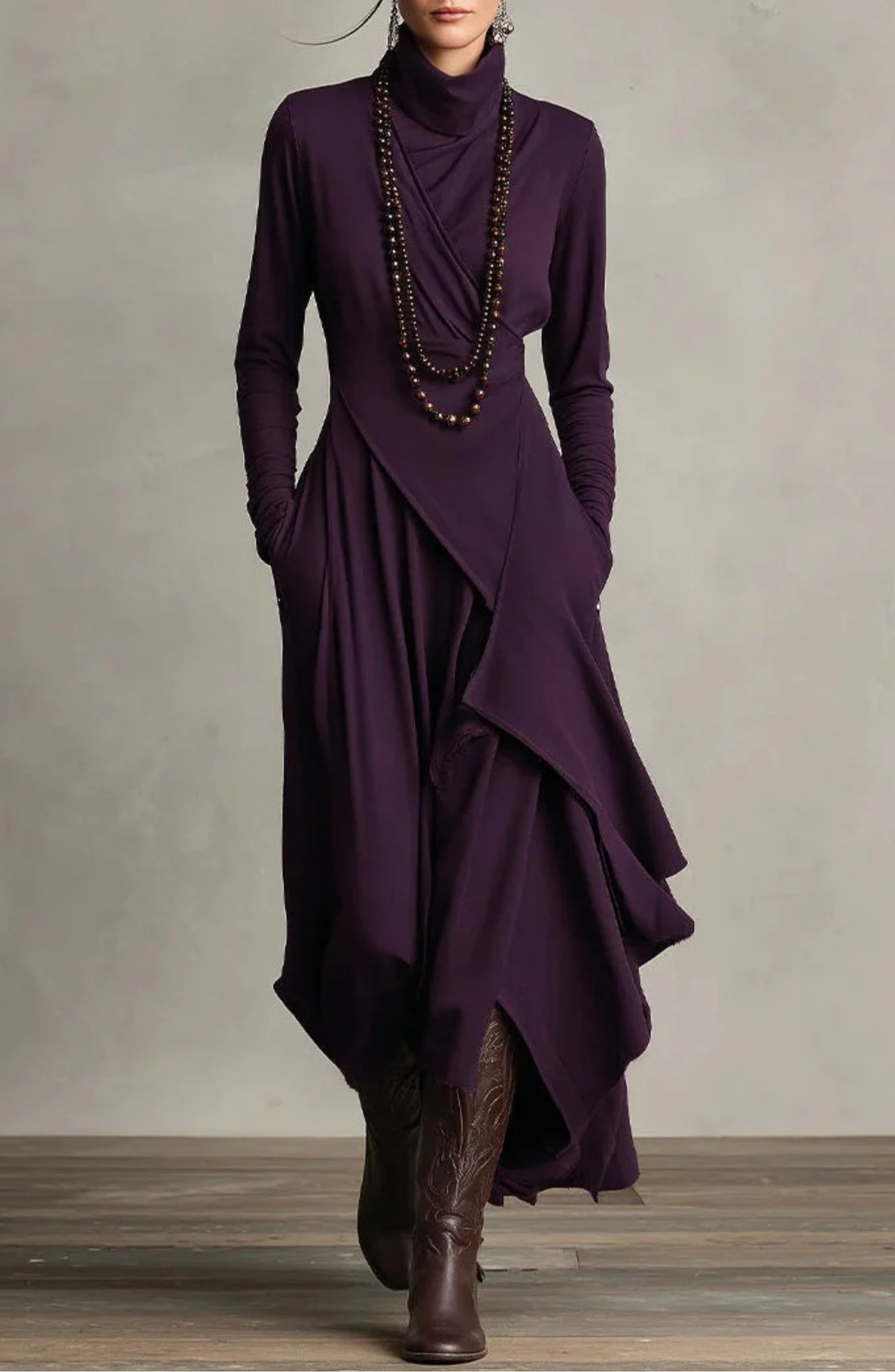 Amethyst Drape Maxi Dress Miloe Amethyst Drape Maxi Dress Miloe